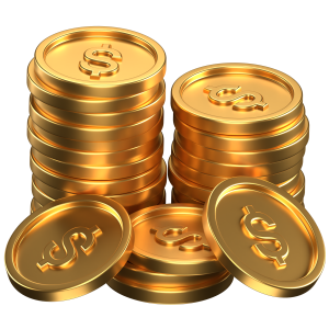 Stack of coins